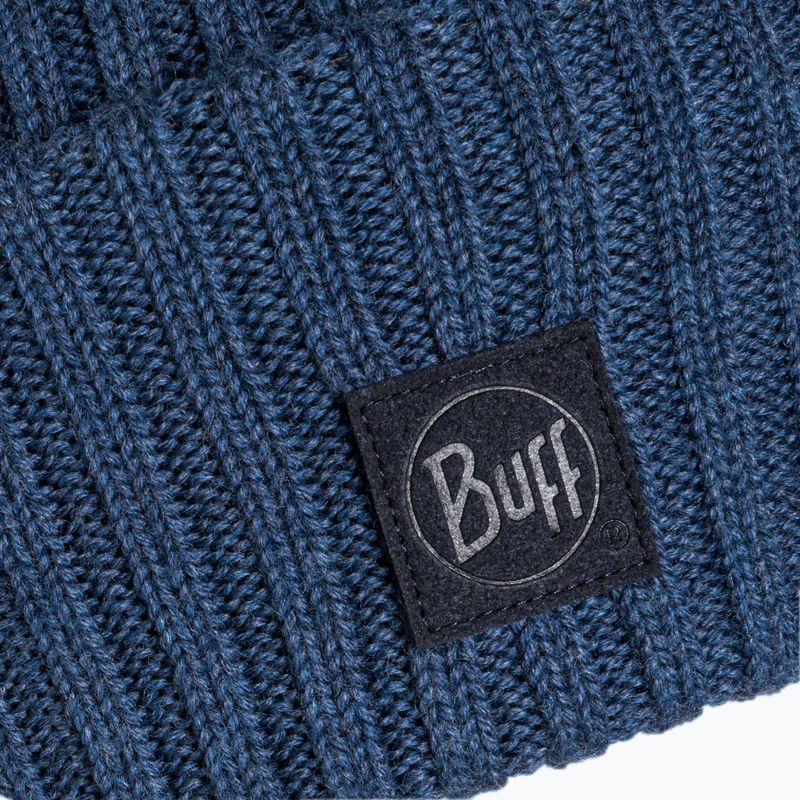BUFF Merino vlnená čiapka Ervin navy blue 124243.788.10.00 3