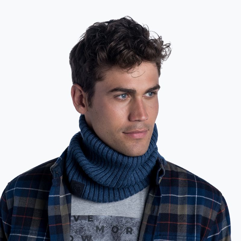 BUFF Pletená zimná čiapka Norval navy blue 124244.788.10.00 5