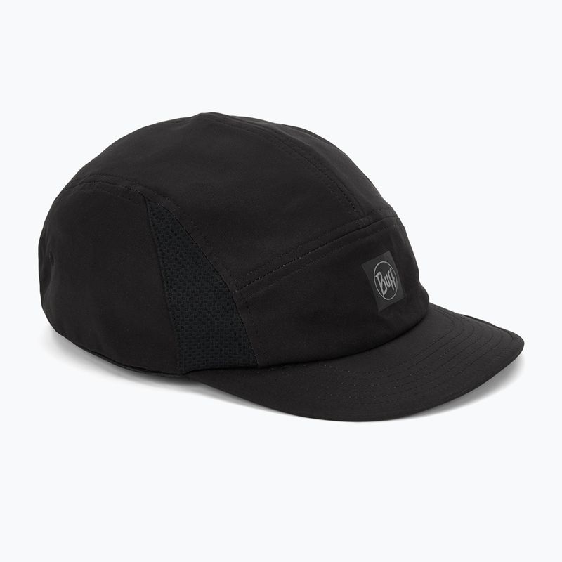 Šiltovka BUFF 5 Panel Go Graze pevná čierna 