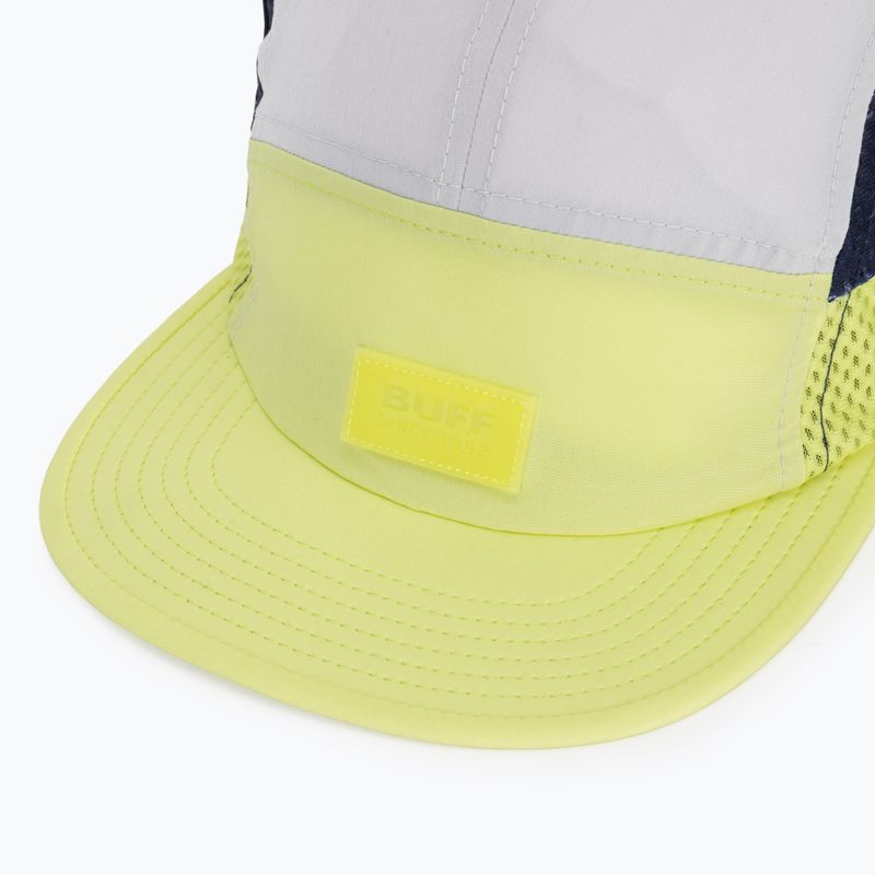 Šiltovka BUFF 5 Panel Go domus lime 3