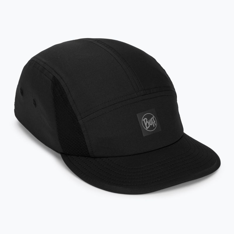 Šiltovka BUFF 5 Panel Go solid black