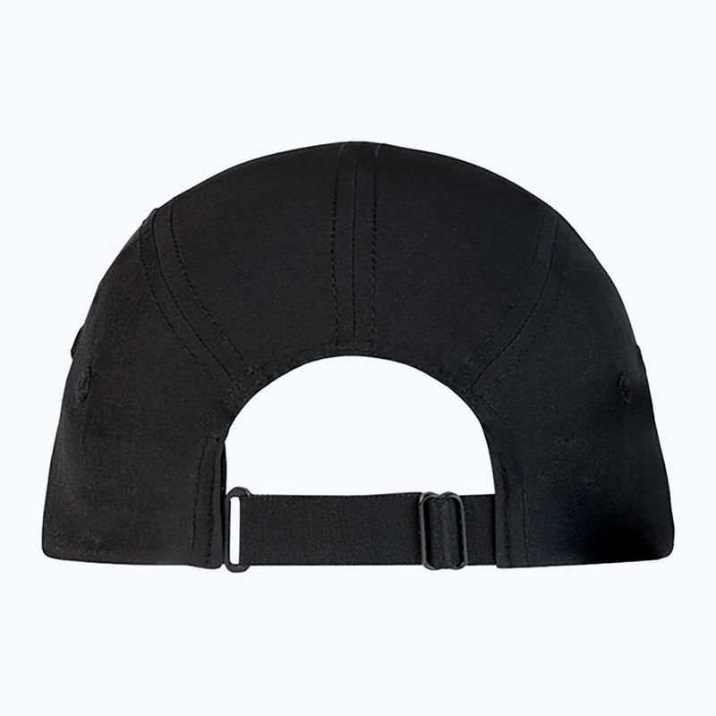 Šiltovka BUFF 5 Panel Go solid black 2