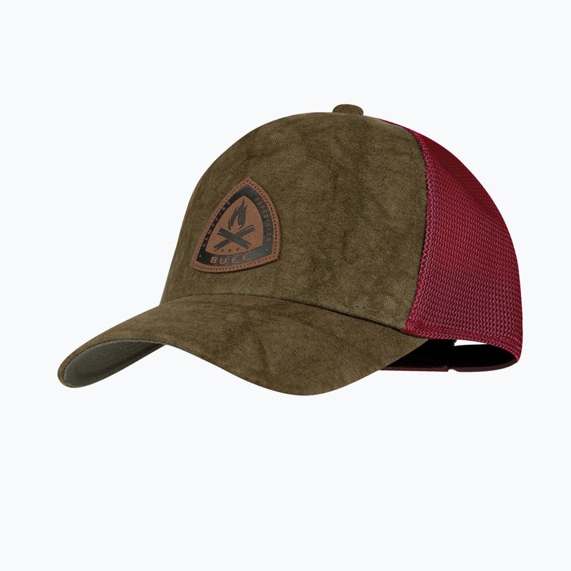 BUFF Trucker Lowney zelená baseballová čiapka 125364.854.30.00 6