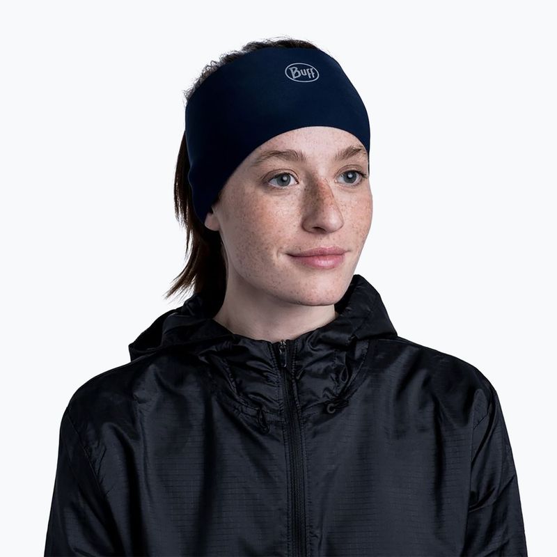 Čelenka BUFF Tech Fleece Jednofarebná tmavomodrá 124061.707.10.00 5
