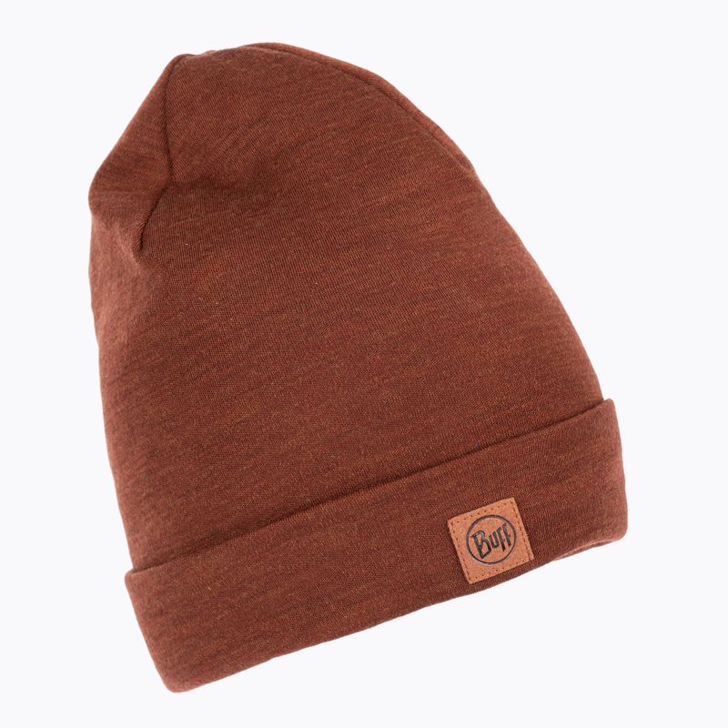 Klobúk BUFF Heavyweight Merino Wool Hat red 111170