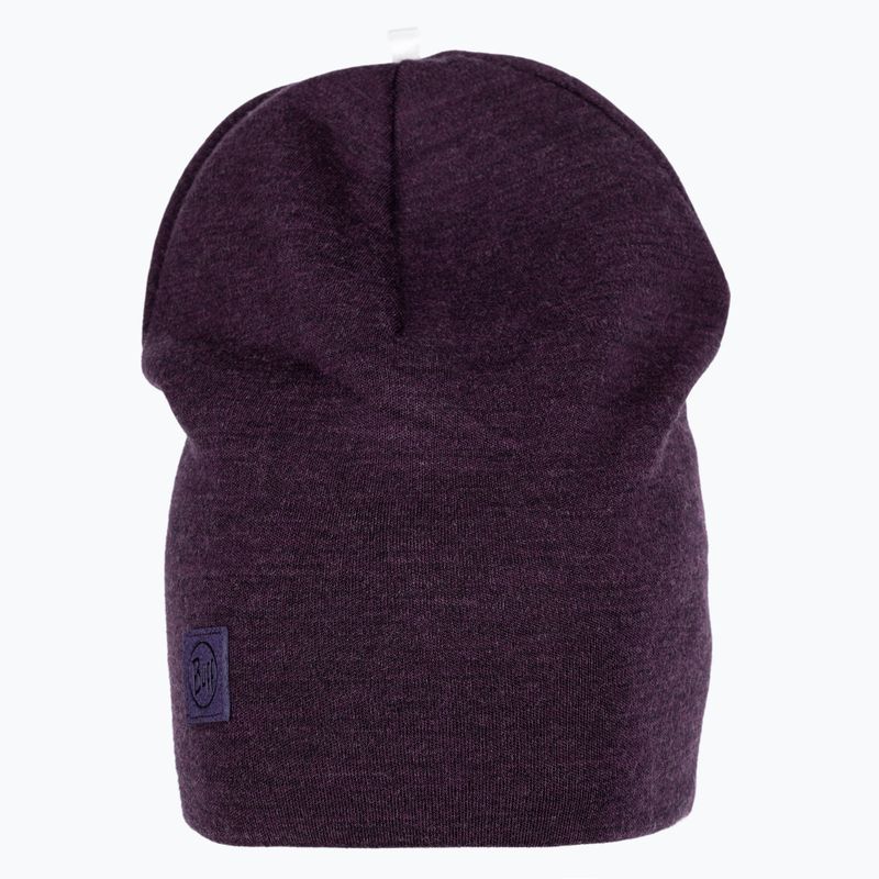 Klobúk BUFF Heavyweight Merino Wool Hat purple 113028 2
