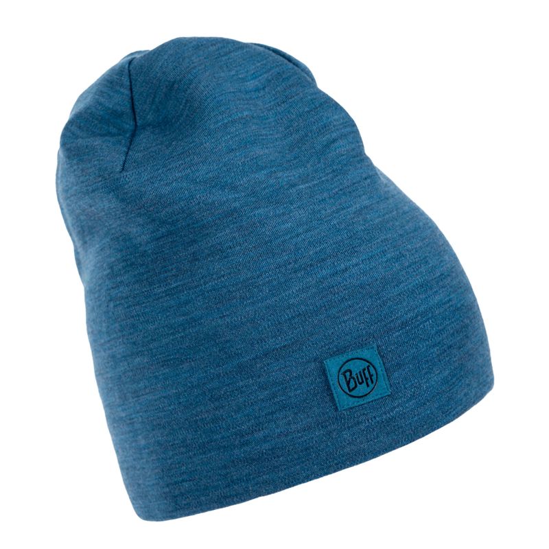 Klobúk BUFF Heavyweight Merino Wool Hat blue 113028