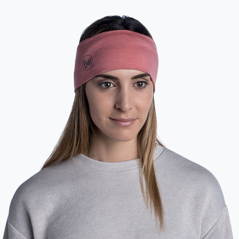 Čelenka BUFF Midweight Merino Wool ružová 118174.341.10.00 5