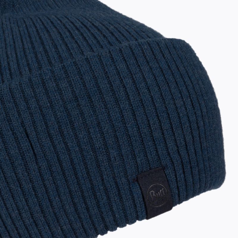 BUFF Pletená čiapka Tim navy blue 126463.788.10.00 3