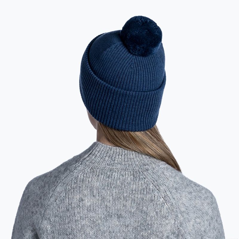BUFF Pletená čiapka Tim navy blue 126463.788.10.00 8