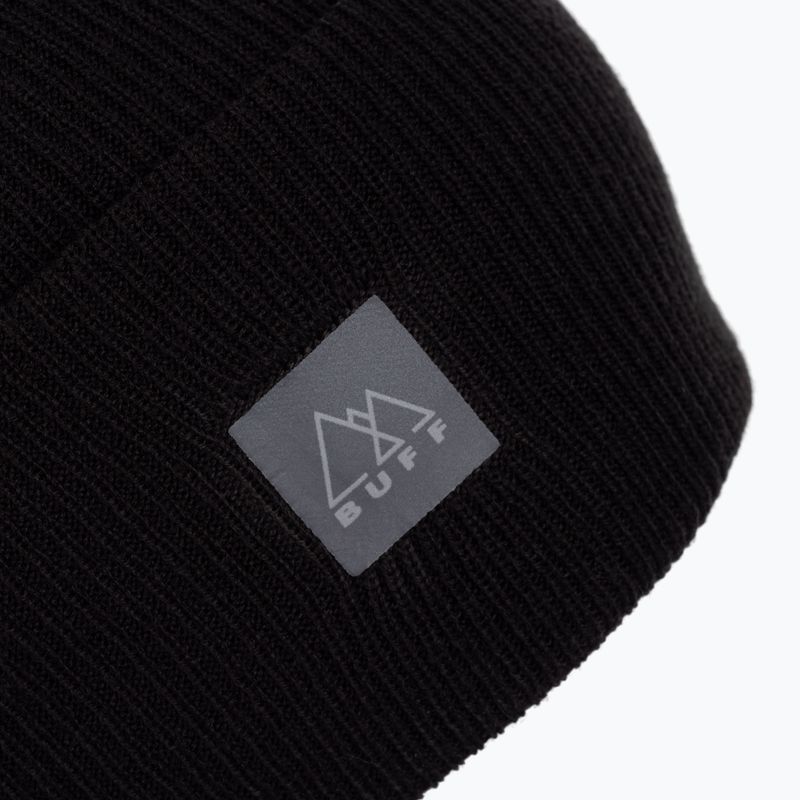 Klobúk BUFF Crossknit Predáva sa čierny 126483 3