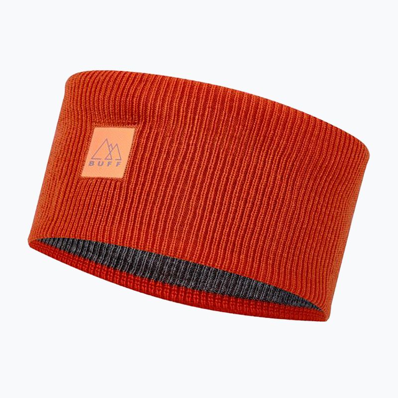 Čelenka BUFF Crossknit Jednofarebná červená 126484.220 4