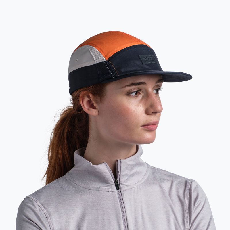 BUFF 5 Panel Go Domus baseballová čiapka námornícka modrá 125314.787.30.00 7