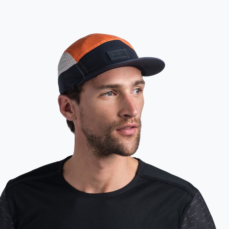 BUFF 5 Panel Go Domus baseballová čiapka námornícka modrá 125314.787.30.00 9