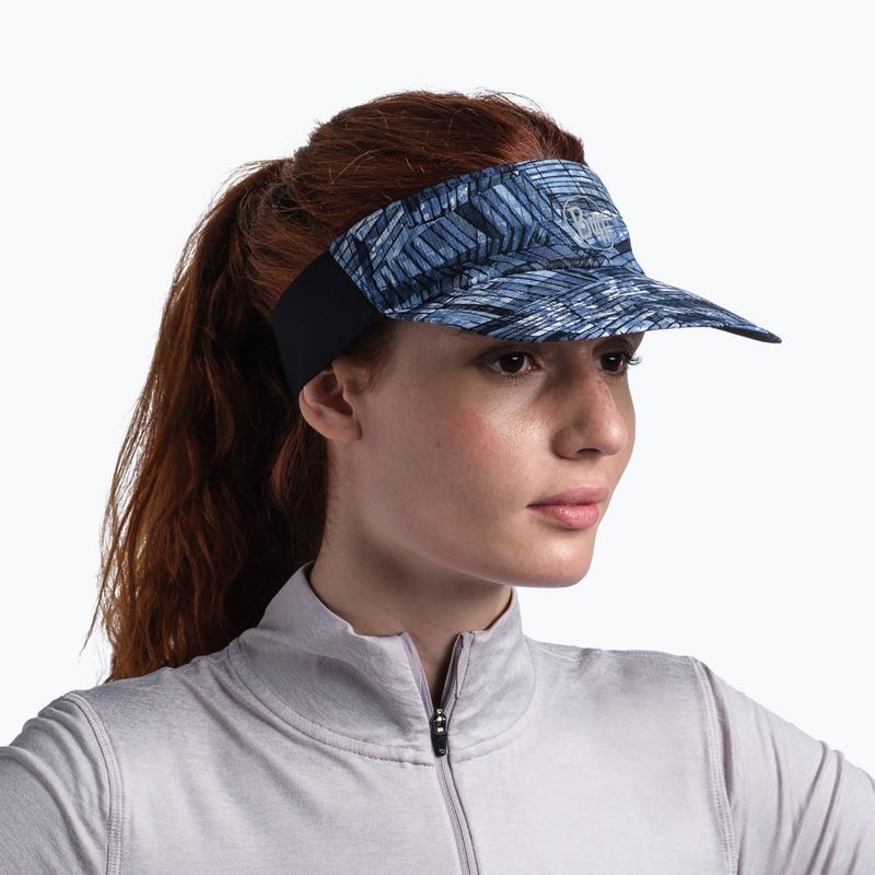 BUFF Go Visor Gline šedý turistický šilt 128615.937.20.00 8