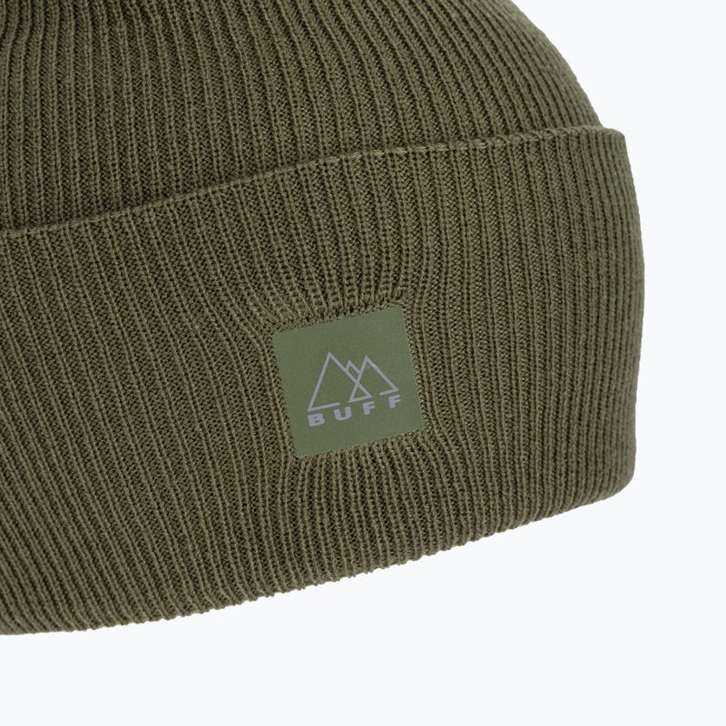 BUFF Crossknit zelená čiapka 126483.866.10.00 3