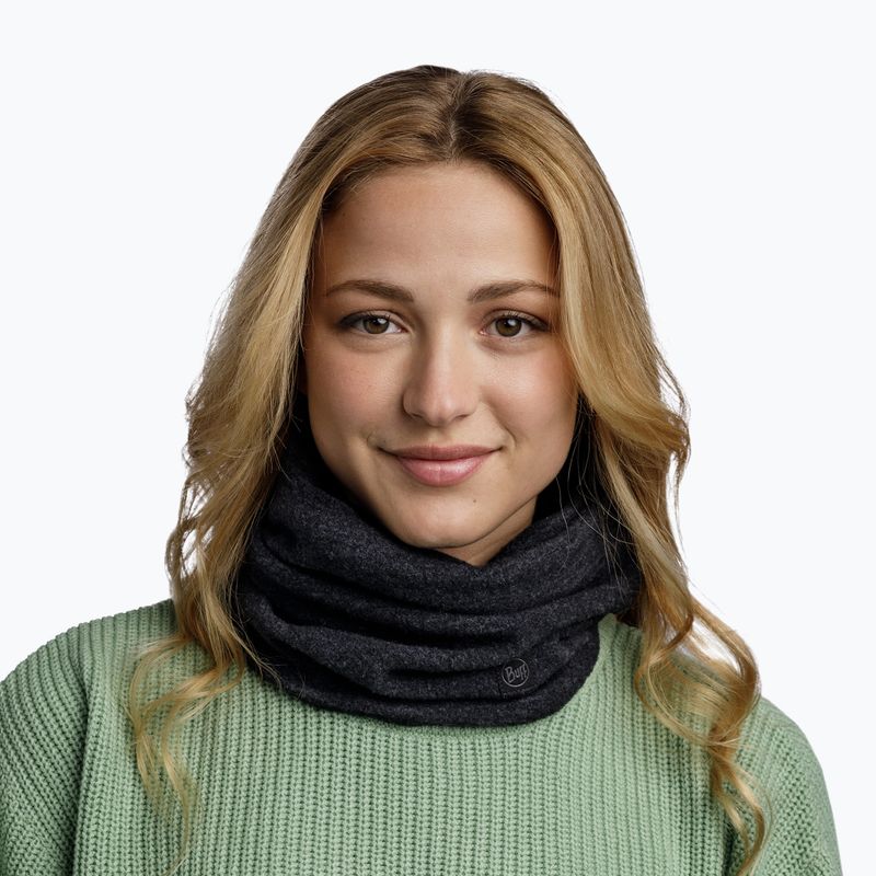 Mutifunkčná šatka BUFF Merino Fleece čierny 4