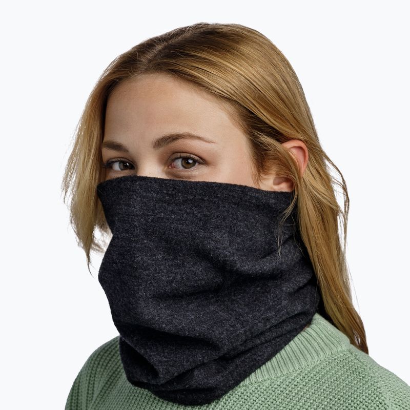 Mutifunkčná šatka BUFF Merino Fleece čierny 5