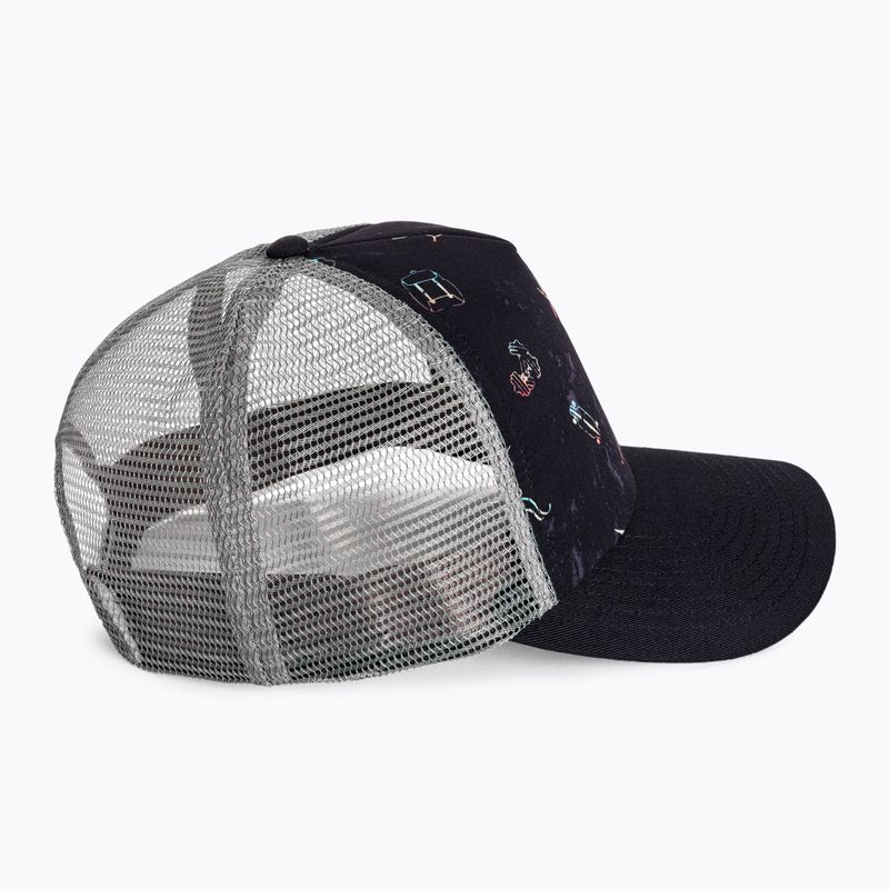 Kšiltovka BUFF Trucker Logo Collection Kaleat black-grey 130516.999.30.00 2