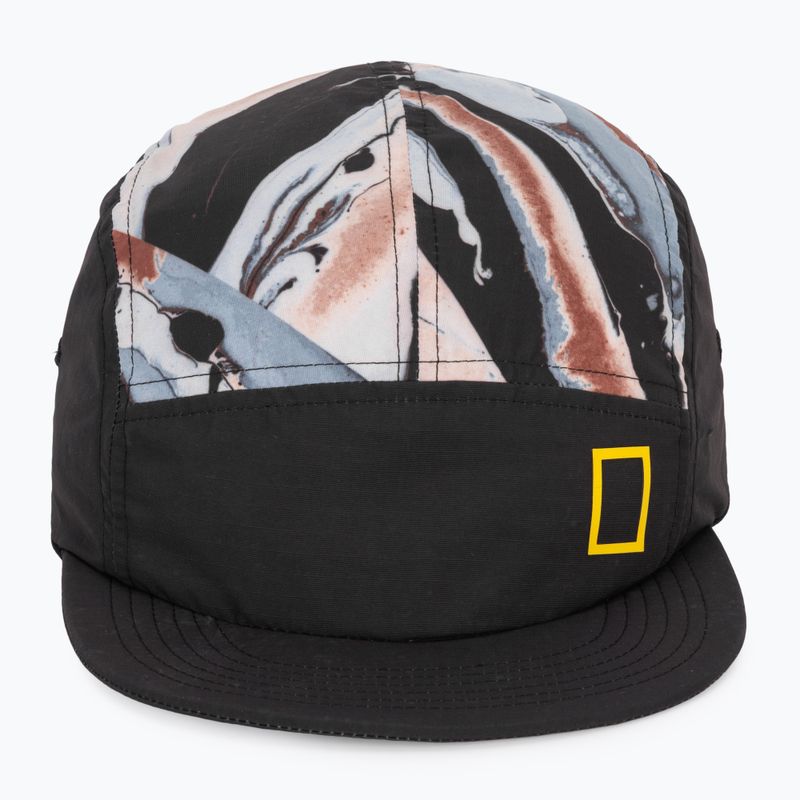 Šiltovka BUFF 5 Panel Explore reige black 2