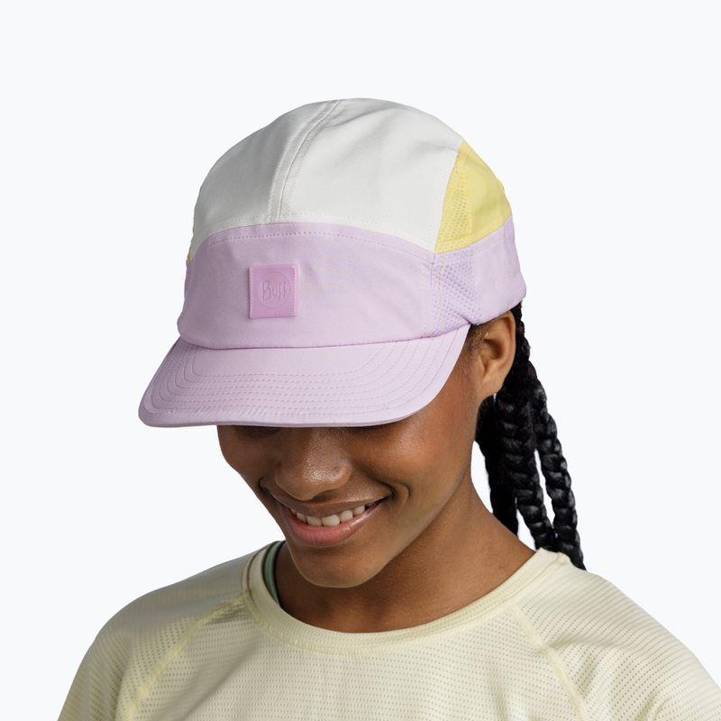 BUFF 5 Panel Go Domus baseballová čiapka ružová 125314.525.30.00 8