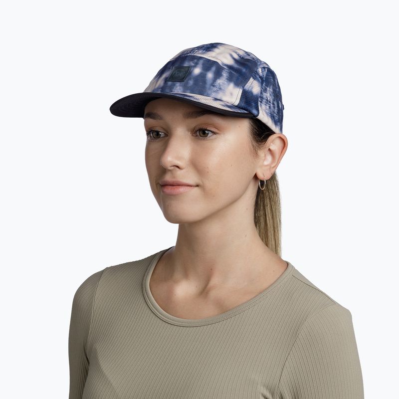 Šiltovka BUFF 5 Panel Go deri blue 2