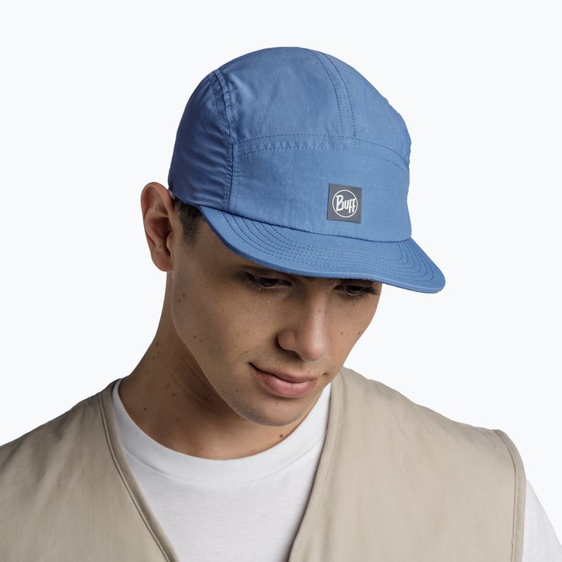 Šiltovka BUFF 5 Panel Explore slen denim 4