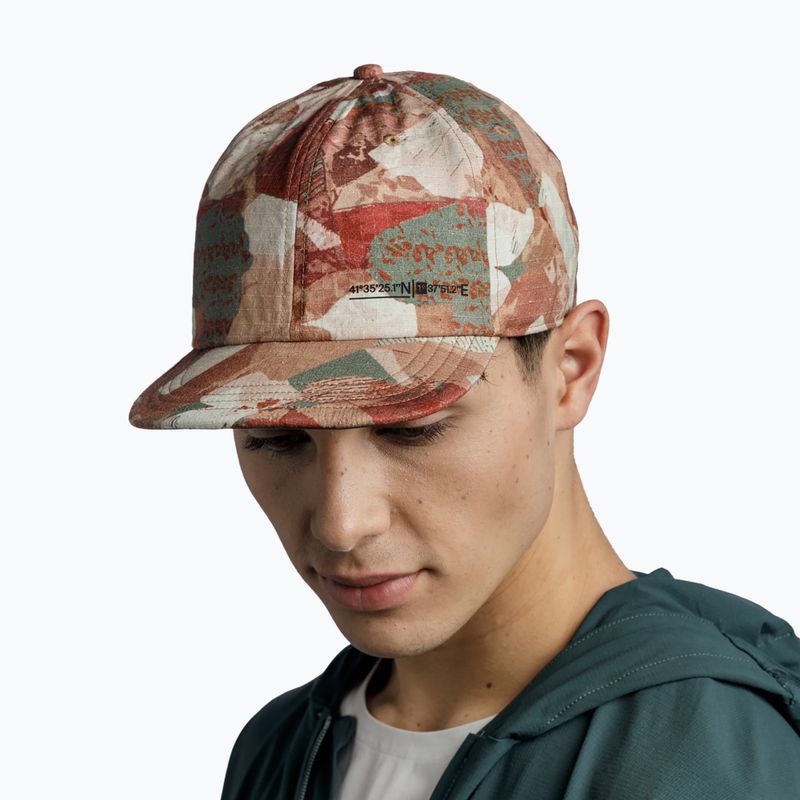 Šiltovka BUFF Pack Baseball brindle hetch 6
