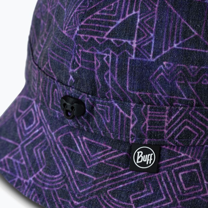 Detský klobúk Buff Fun Bucket kasai violet 2