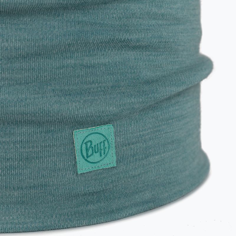 Nákrčník Balaklava BUFF Heavyweight Merino Wool solid pool 2