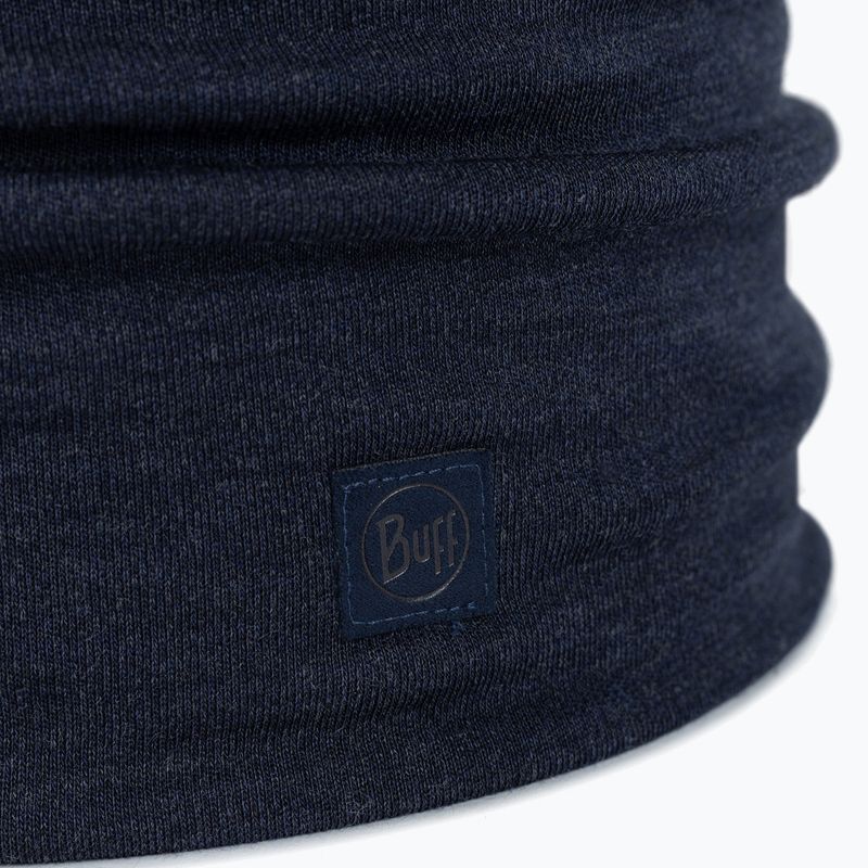Nákrčník Balaklava BUFF Heavyweight Merino Wool solid indigo balaclava 3