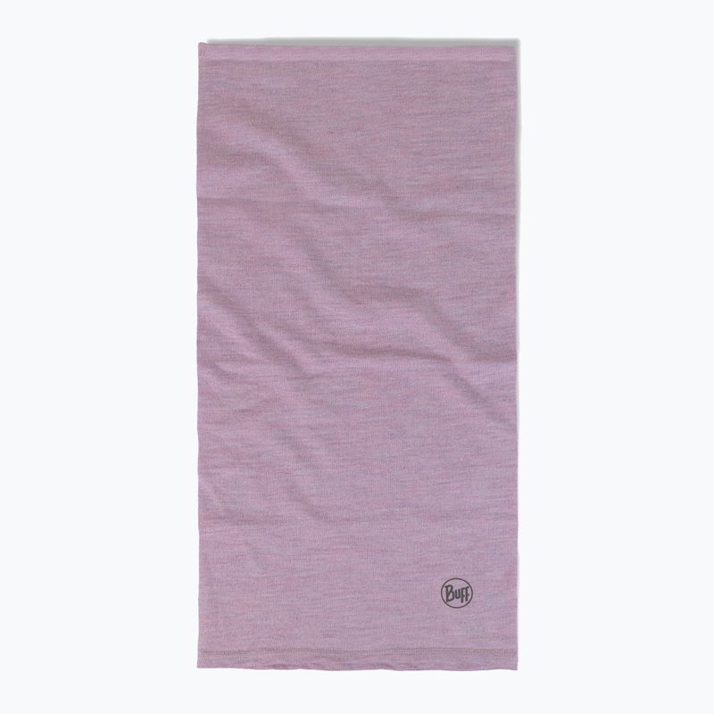 Multifunkčný sling BUFF Midweight Merino Wool melange lilac sand 2