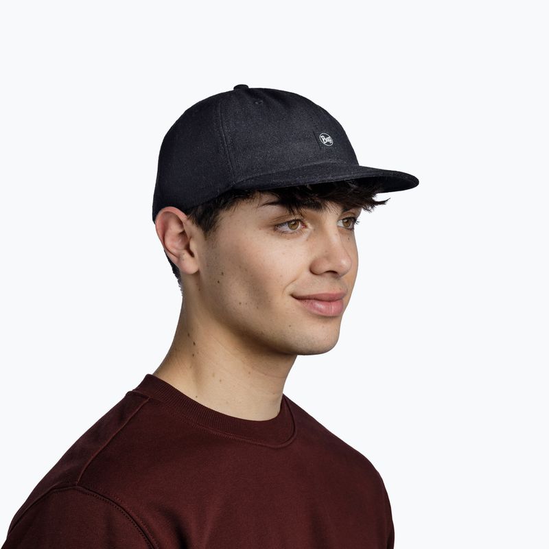 Šiltovka BUFF Pack Chill Baseball solid black 3