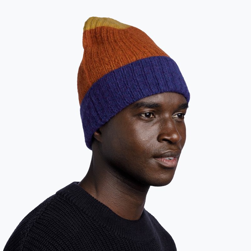 BUFF Pletená zimná čiapka Nilah denim 7