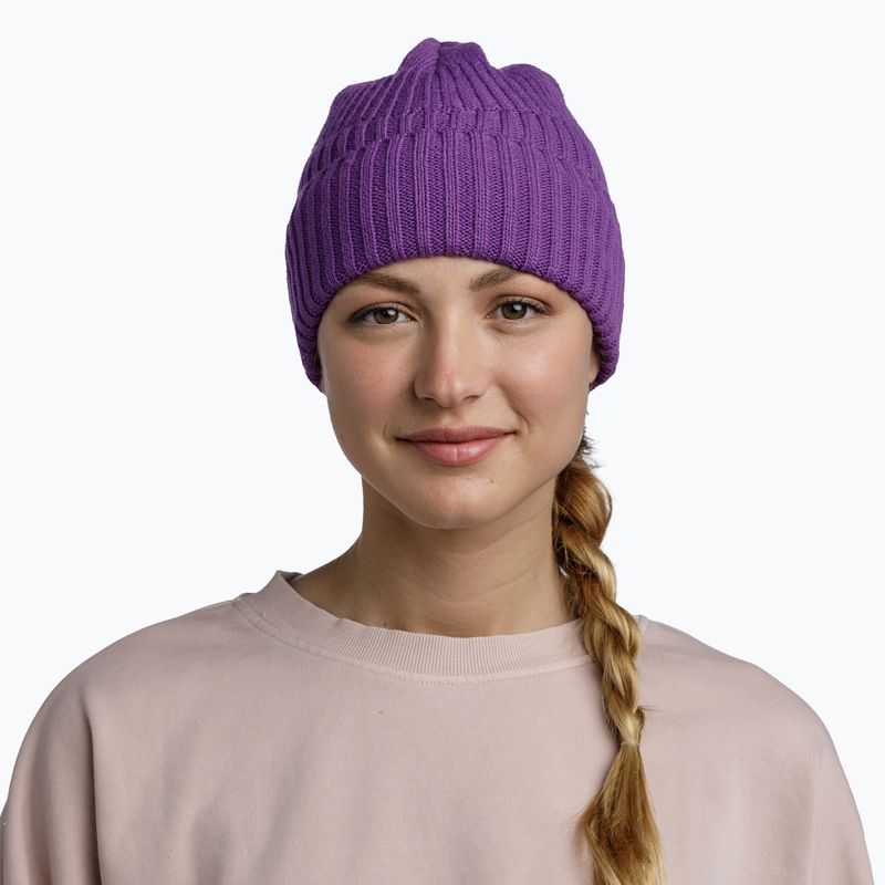 Zimná čiapka BUFF Knitted & Fleece Renso purple 3