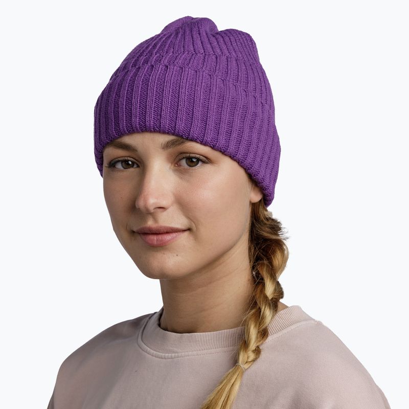 Zimná čiapka BUFF Knitted & Fleece Renso purple 4