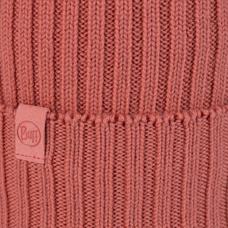 Zimná čiapka BUFF Knitted & Fleece crimson 2