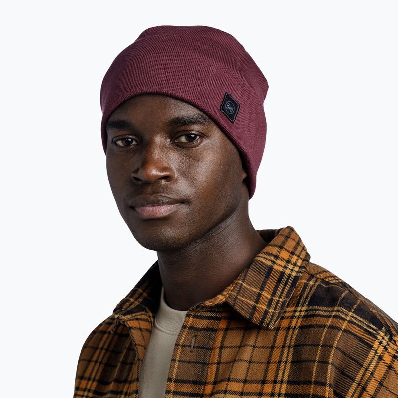 BUFF Pletená trekingová čiapka Niels Evo dahlia 3