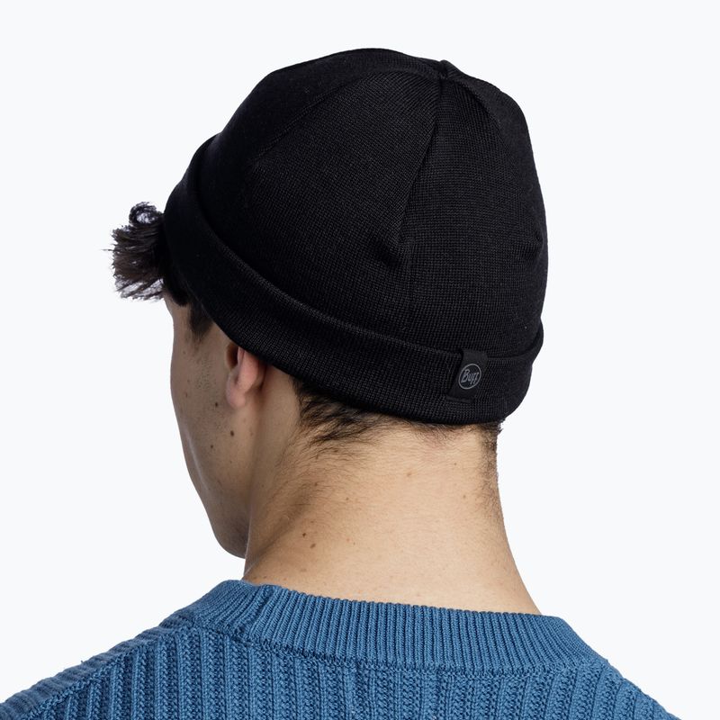 Zimná čiapka BUFF Knitted & Fleece Elro čierna 4