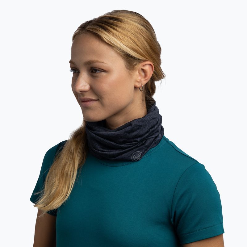 Multifunkcjonalna chusta BUFF Lightweight Merino Wool nocny niebieski 3