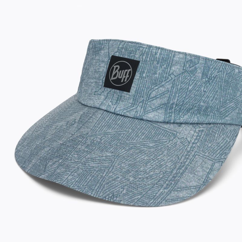 Plavecká čiapka BUFF Go Visor Ellbe steel 3