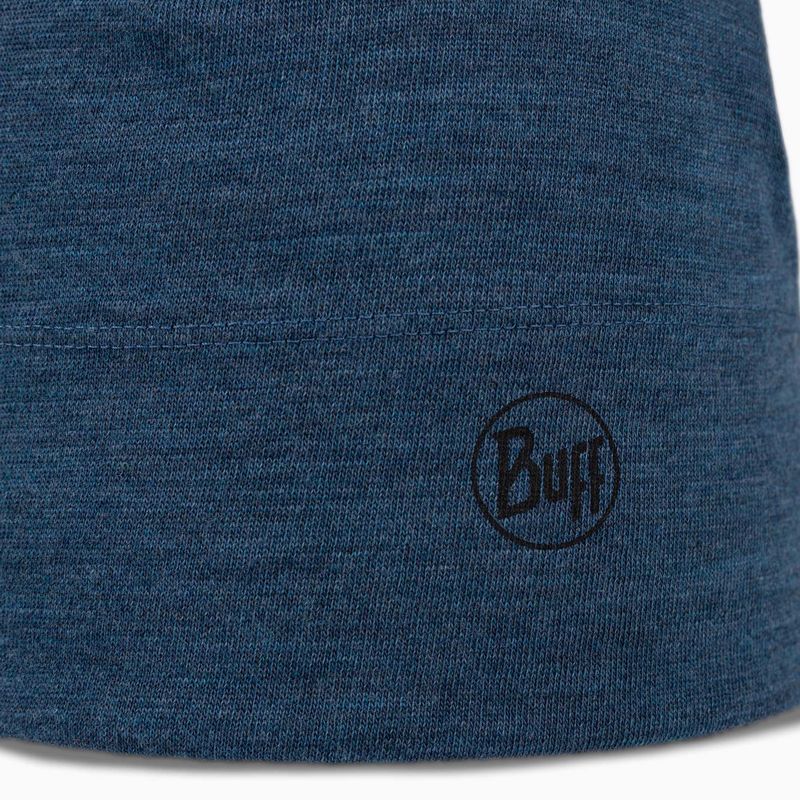 Zimná čiapka BUFF Midweight Merino Wool melange tempest 2