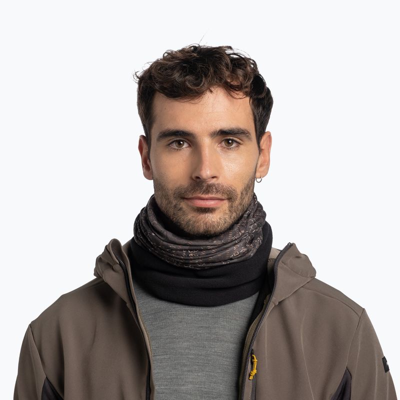 Multifunkčná šatka BUFF Polar cyture black 3