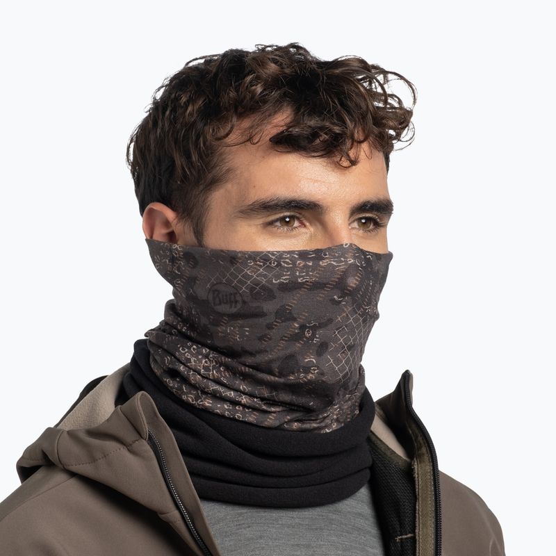 Multifunkčná šatka BUFF Polar cyture black 5