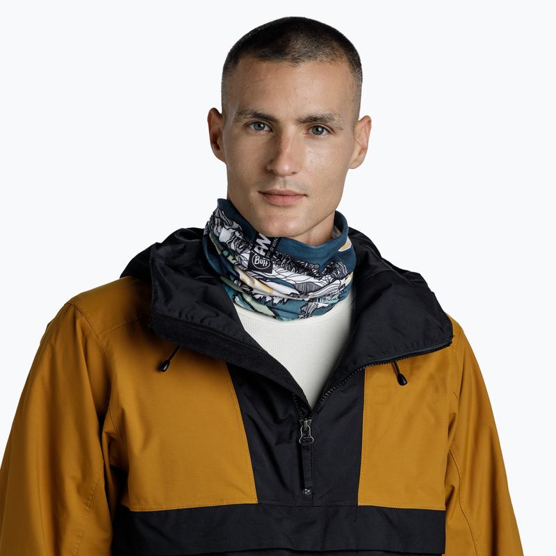 BUFF Thermonet pow lixot zelený multifunkčný popruh 5