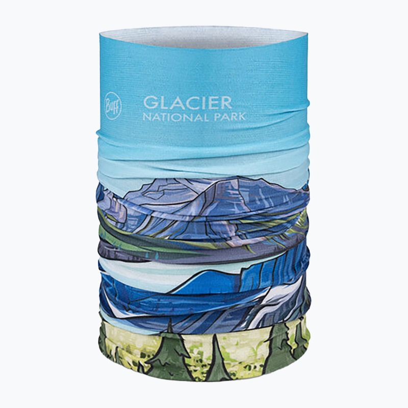 Multifunkčná šatka BUFF Coolnet UV National Parks glacier