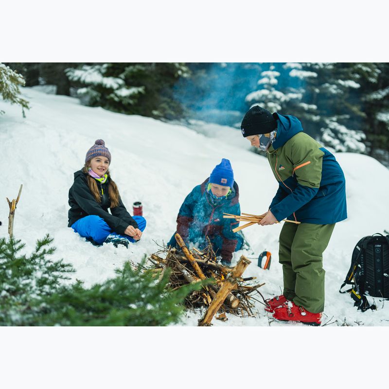 Detská zimná čiapka BUFF Knitted & Fleece Blein ultramarine 7