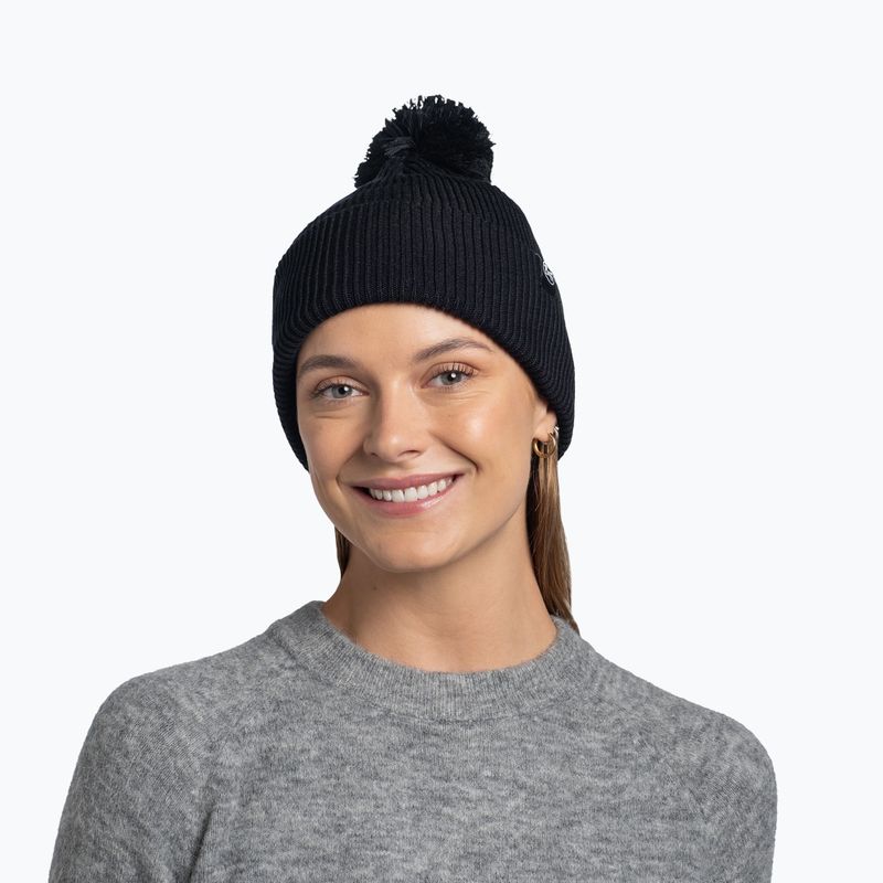 Zimná čiapka BUFF Knitted Renvi black 3