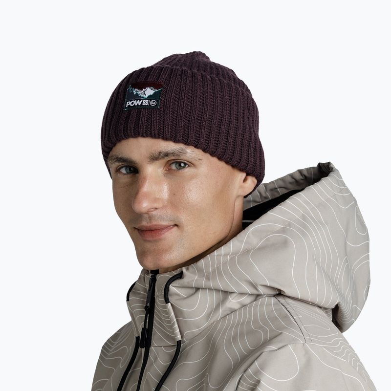 Zimná čiapka BUFF Knitted Rutger shadow purple 5