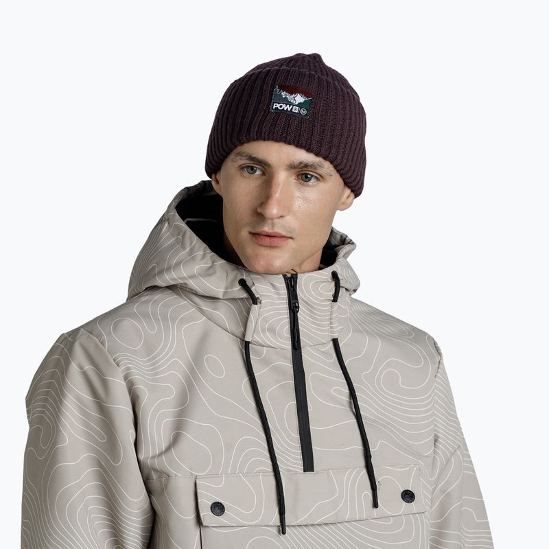 Zimná čiapka BUFF Knitted Rutger shadow purple 6